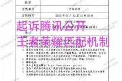 《王者荣耀》遭玩家起(qǐ)诉：谁左右了比赛输赢？