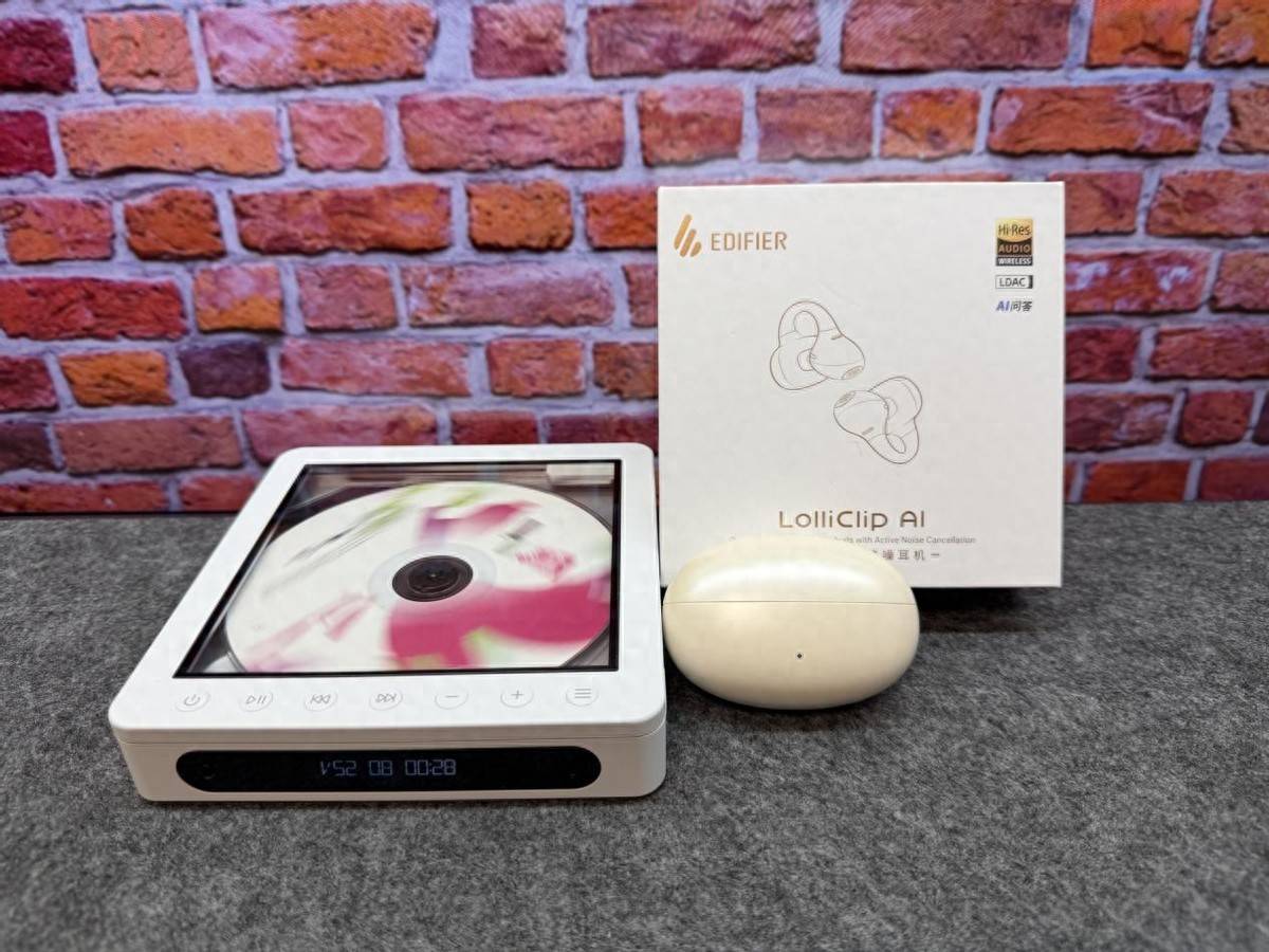 颜值与实力并存！漫步者LolliClip AI：我的通勤时尚“声”装备